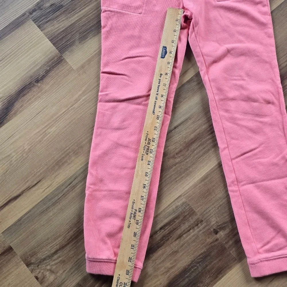 Gap Sweatpants Kids‎ Large 10 Pink Logo Joggers Athleisure Barbiecore